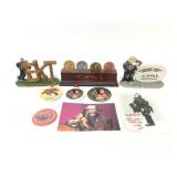 EKJ Coins, Figures, Ornaments, Pins