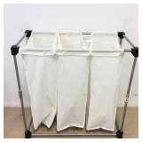 (3) Bag Laundry Cart