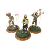 (3) EKJ Golf Figures