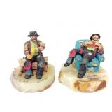 EKJ-35, EKJ-36 Ron Lee Limited Edition Sculptures