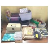 Shelf Lot of Storage Containers