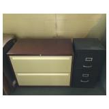 (2) Drawer Lateral File Cabinet & (2) Drawer