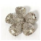 Weiss Rhinestone Brooch