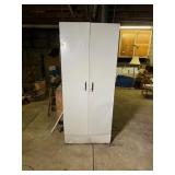 Metal Storage Cabinet and Contents