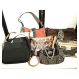 (7) Assorted Ladies Handbags