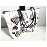 Brighton "love, peace, joy" Tote