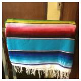Multi Colored Mexican Blanket