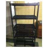 (5) Shelf PVC Storage Rack