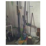Mops, Brooms. Dusters