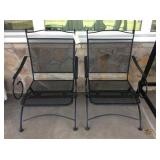 2 Mesh Bouncing Rocker Chairs