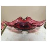 Czech / Bohemian Glass Bowl