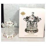 Godinger Crystal Carousel Sculpture