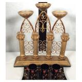 Triple Candle Holder, Tea Light Set