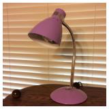 Purple Gooseneck Desk Lamp