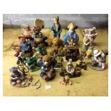 Lot of Figurines, Cherished Teddies, Boyd