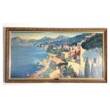 Framed Print, Mediterranean Shores