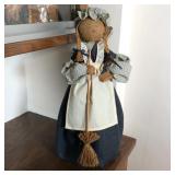 Burlap Kitchen Doll