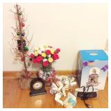 Decorator Group, Floral, Clocks