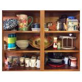 Upper Kitchen Cabinets Contents