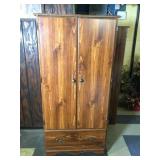 Pine Wardrobe Cabinet
