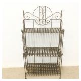 Cast Metal (3) Shelf Plant Stand