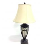 Dark Bronze Lighted Base Table Lamp