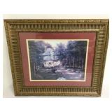 Print, Farmhouse at Dusk