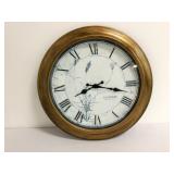 Battery Op Clock, Lavender