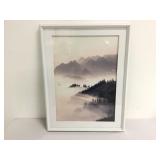 Print, Foggy Mountainside