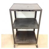Grey (3) Shelf AV Cart