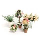 Dï¿½cor Floral Vase Lot