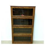 Modern (4) Shelf Barristers Bookcase