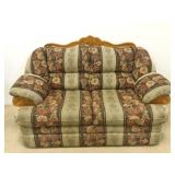 Ashley Furniture, Brown Floral Sofa