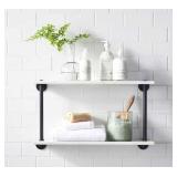 Pottery Barn Linden Marble Shelves