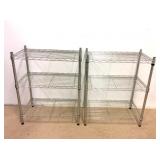 Chrome (3) Shelf Stand