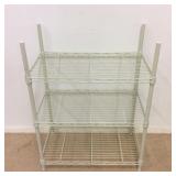 Coated Metal (3) Shelf Stand