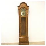 Ridgeway Grandfather Clock, Oak Case