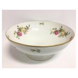TV Limoges Porcelain Punch Bowl