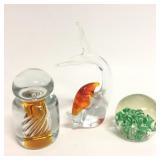 Blenko, Murano Paperweight, Art Glass Fish
