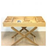 Berea College Student Crafts Skittles Game Table