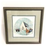 P.Buckley Moss Framed Print