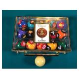 Set of "Poker" Pool Balls