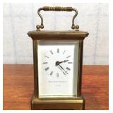 Mathew Norman, London Brass Desk Clock