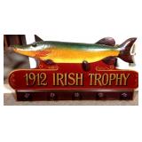 1912 Irish Trophy, Coat / Hat Rack