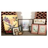(9) Prints signed Boris O