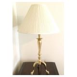 Queen Anne Style Brass Lamp