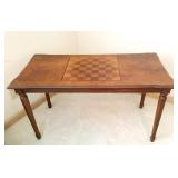 Inlaid Game Board Table