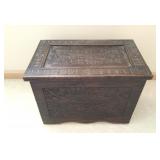 Small Carved Chest