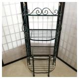 Green Metal (3) Shelf Stand
