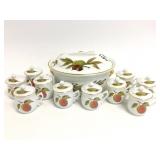 Royal Worcester, Evesham Cups and Casserole